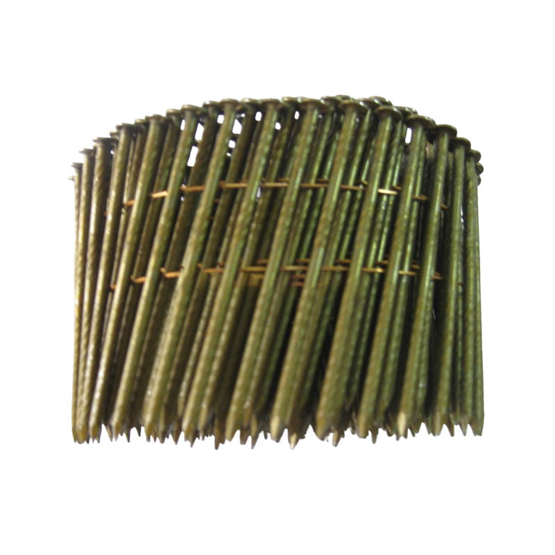 Woodworking Nails Pneumatic Thread Coil Nails Q235 Spiral Pallet Packaging Box Metal Polished Rod Coil Nails Manufacturers Wholesale