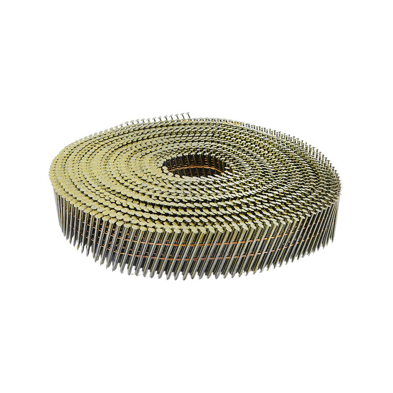 How do metal coil nails achieve ultra-long, continuous nailing in a single roll, improving woodworking edgebanding efficiency?